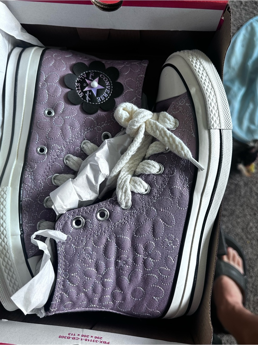 Converse Chuck 70 Hi Orchid Dust/Black Box